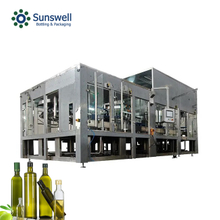 High speed 4 in 1olive oil filling machine for PET and glass bottle