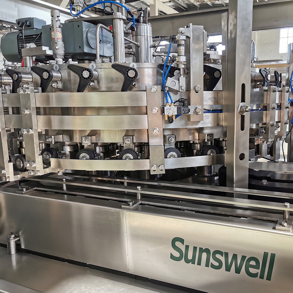 Sunswell High Speed Automatic Aluminum Can Carbonated Drink CSD Filling Seaming Machine