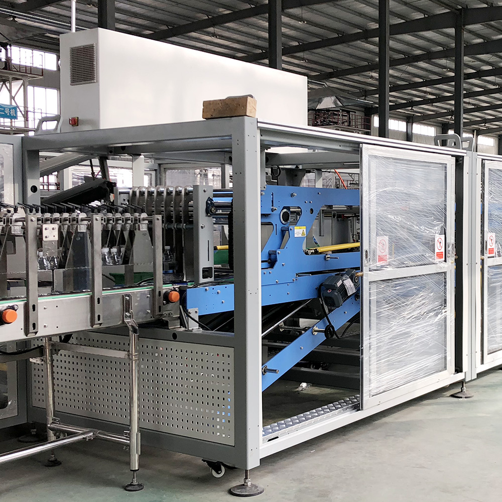 Shrink wrapping plastic film heat shrink packaging machine