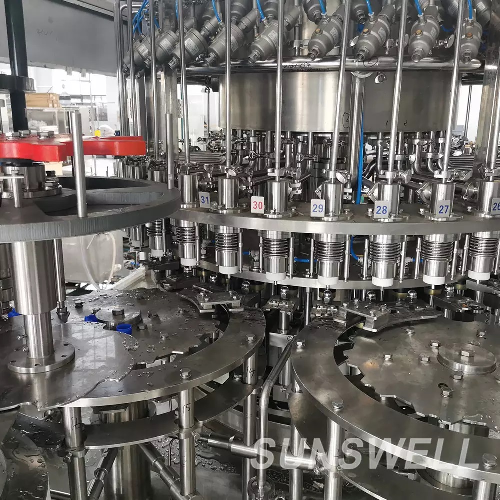 Fully automatic blowing filling capping combiblock water filling machine 