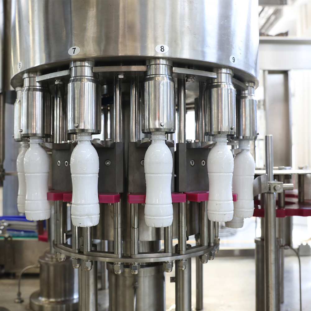 Aseptic Packaged Bottle Milk Filling and Sealing Machine