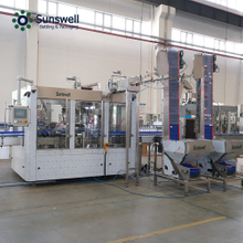 Sunswell juiceExcellent gravity filling juice weighing filling machine juice