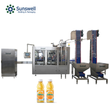 Automatic Beverage Juice Making Processing Liquid Filling Bottling Packing Machine