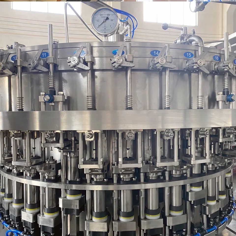 High quality sparkling water maker Soft drink production line