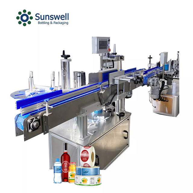 Single Side Self-adhesive Labeling Machine for water bottling line