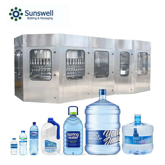 Fully Automatic Mineral Water Plant/Water Bottling Machine For Pure And Mineral Water
