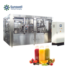 Fully automatic bottle filling machine cranberry blueberry aloe juice automatic bottle filling machine for 16000BPH