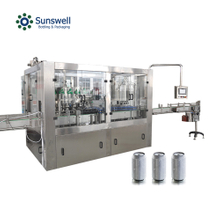 aluminum tin can making machine CSD Drink Juice Milk Water Production Line
