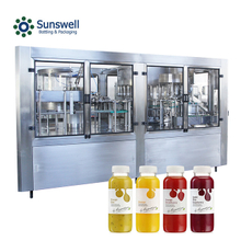 Aautomatic bottle filling machine for juce orange blueberry