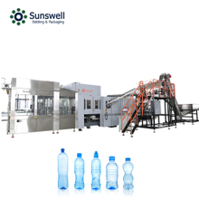 Complete A to Z Turnkey Drinking Water Bottling Production Line Pure Water Blowing Filling Capping Combiblock