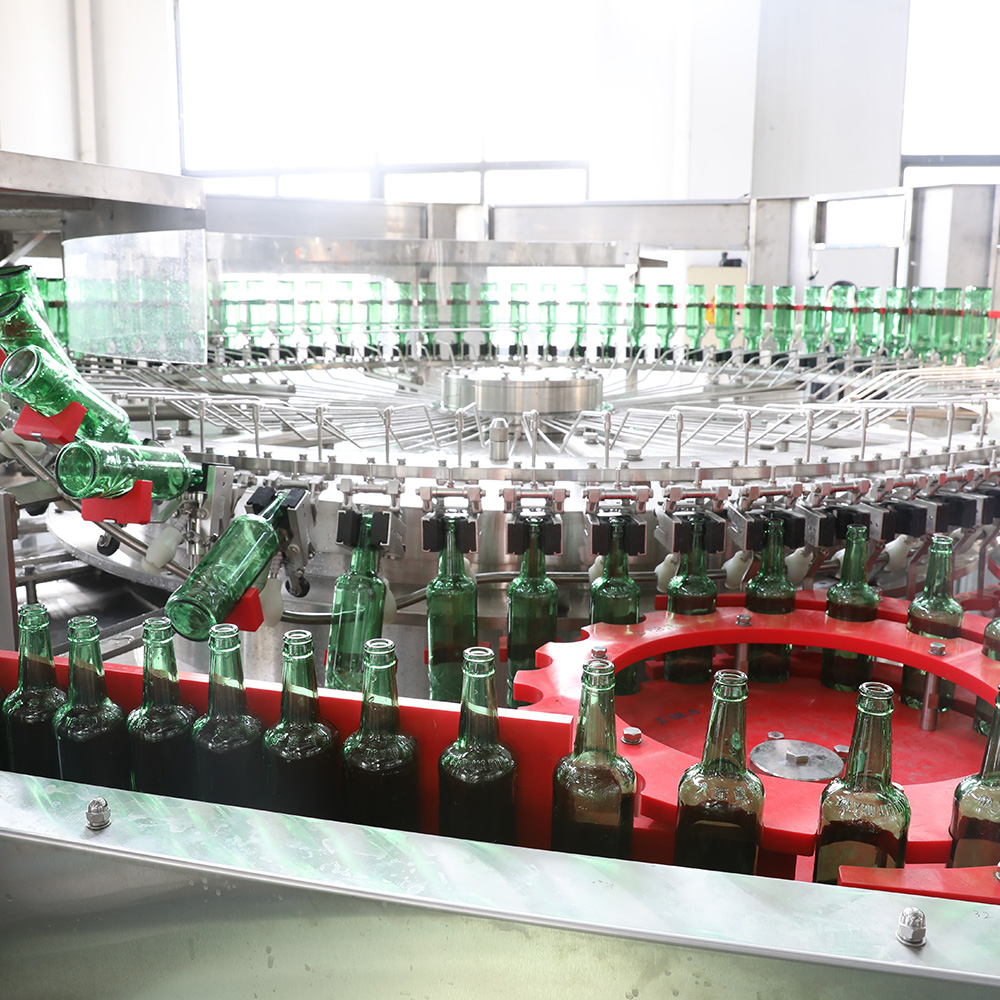 Series Glass Bottle Filling Machine for CSD