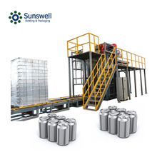 Sunswell 36000CPH Full Automatic High Level Empty Can Depalletizer