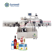 Hot sale sticker label machine for square round oval flat bottle